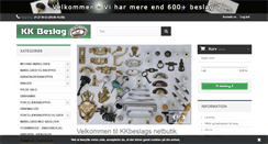Desktop Screenshot of kkbeslag.dk